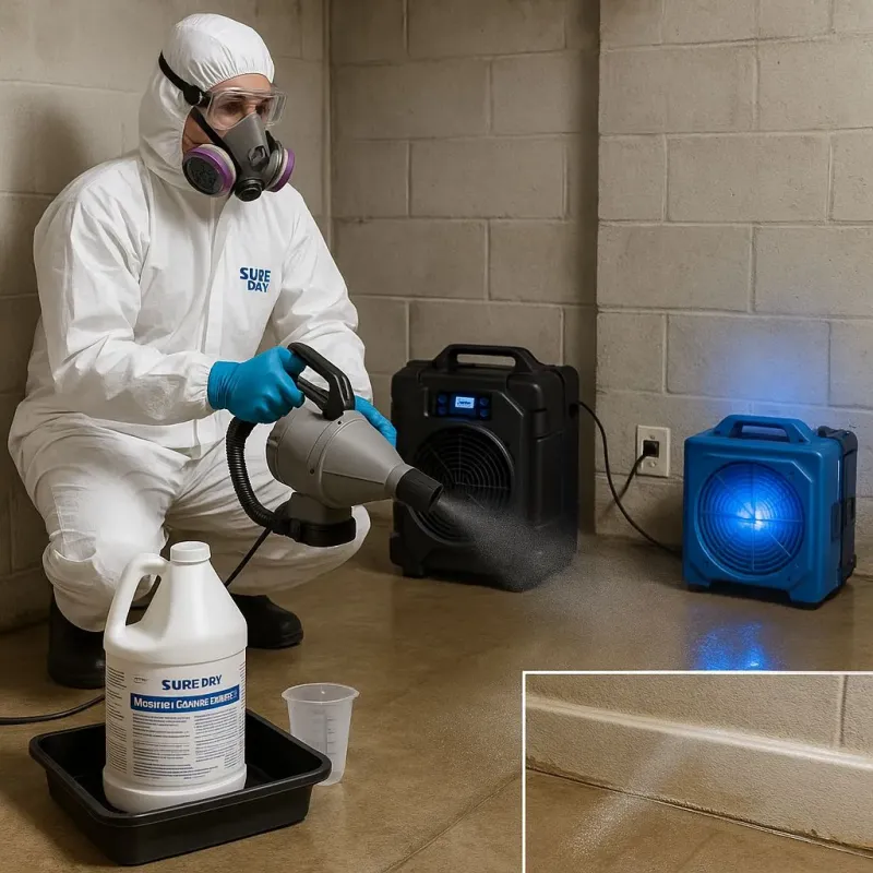 Sanitization and Odor Removal process in Port Jefferson, NY