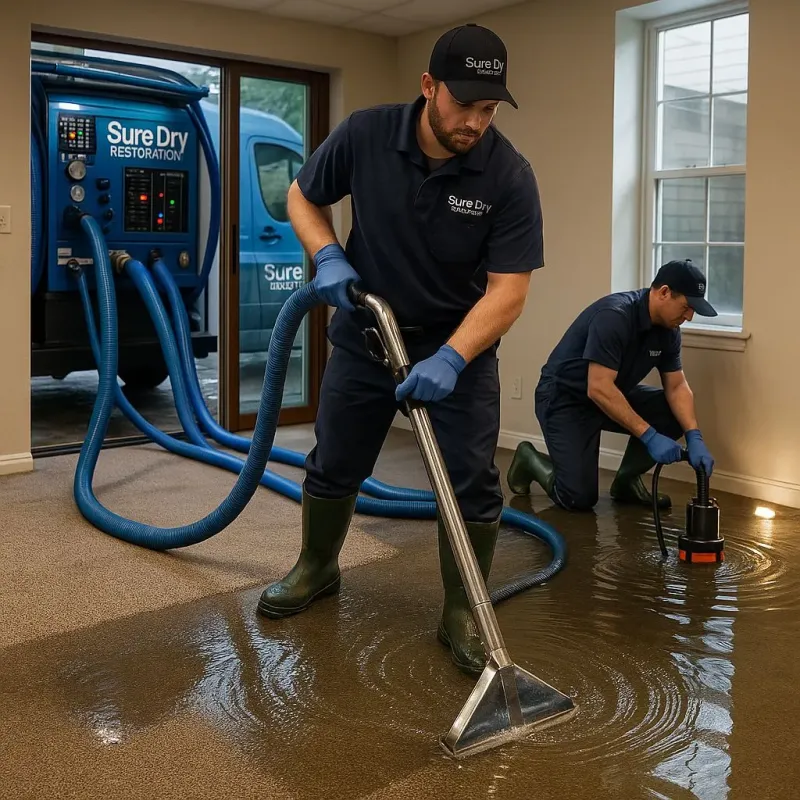 Water Extraction and Removal process in Port Jefferson, NY